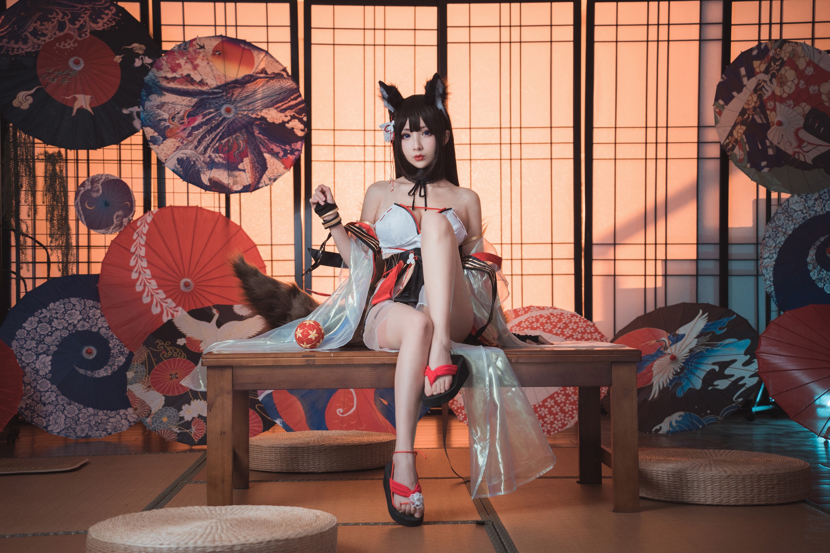 图片[1]-rioko凉凉子 – NO.127 Azurlane Amagi [30P]-XikXak